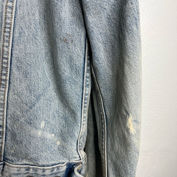 Abercrombie & fitch denim jacket men’s size XL blue - Picture 5 of 12